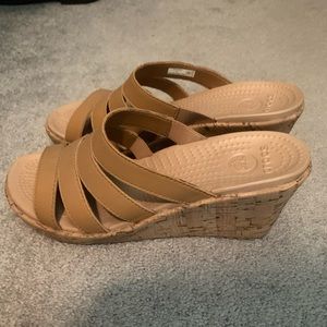 Croc wedge Sandals